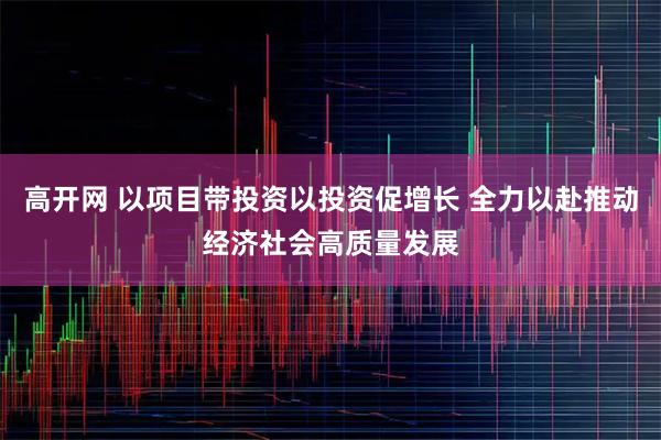 高开网 以项目带投资以投资促增长 全力以赴推动经济社会高质量发展