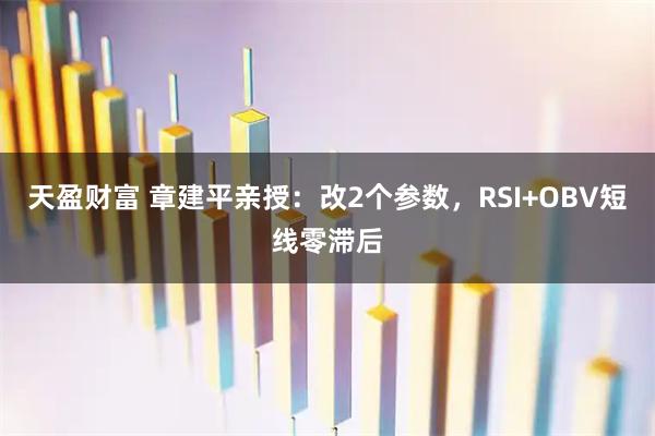 天盈财富 章建平亲授：改2个参数，RSI+OBV短线零滞后